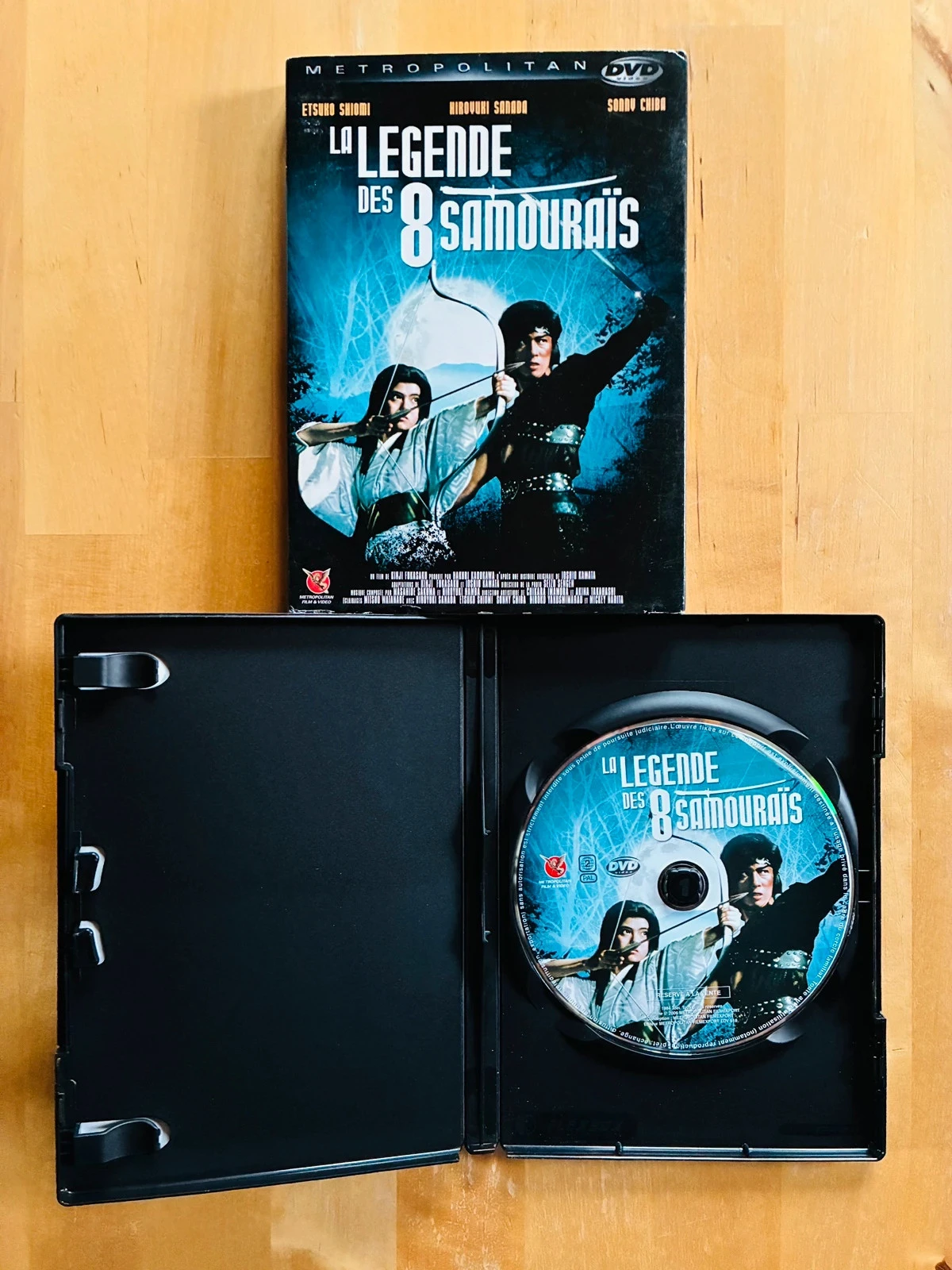 DVD La leyenda de los 8 samuráis Sonny Chiba. – photo 3